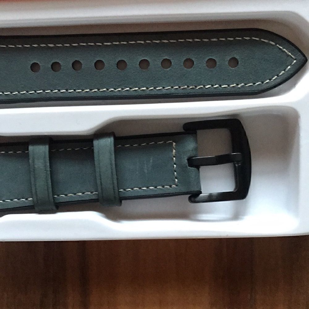 NEW Gray/Blue Apple Watch Band - Picture 3 of 5